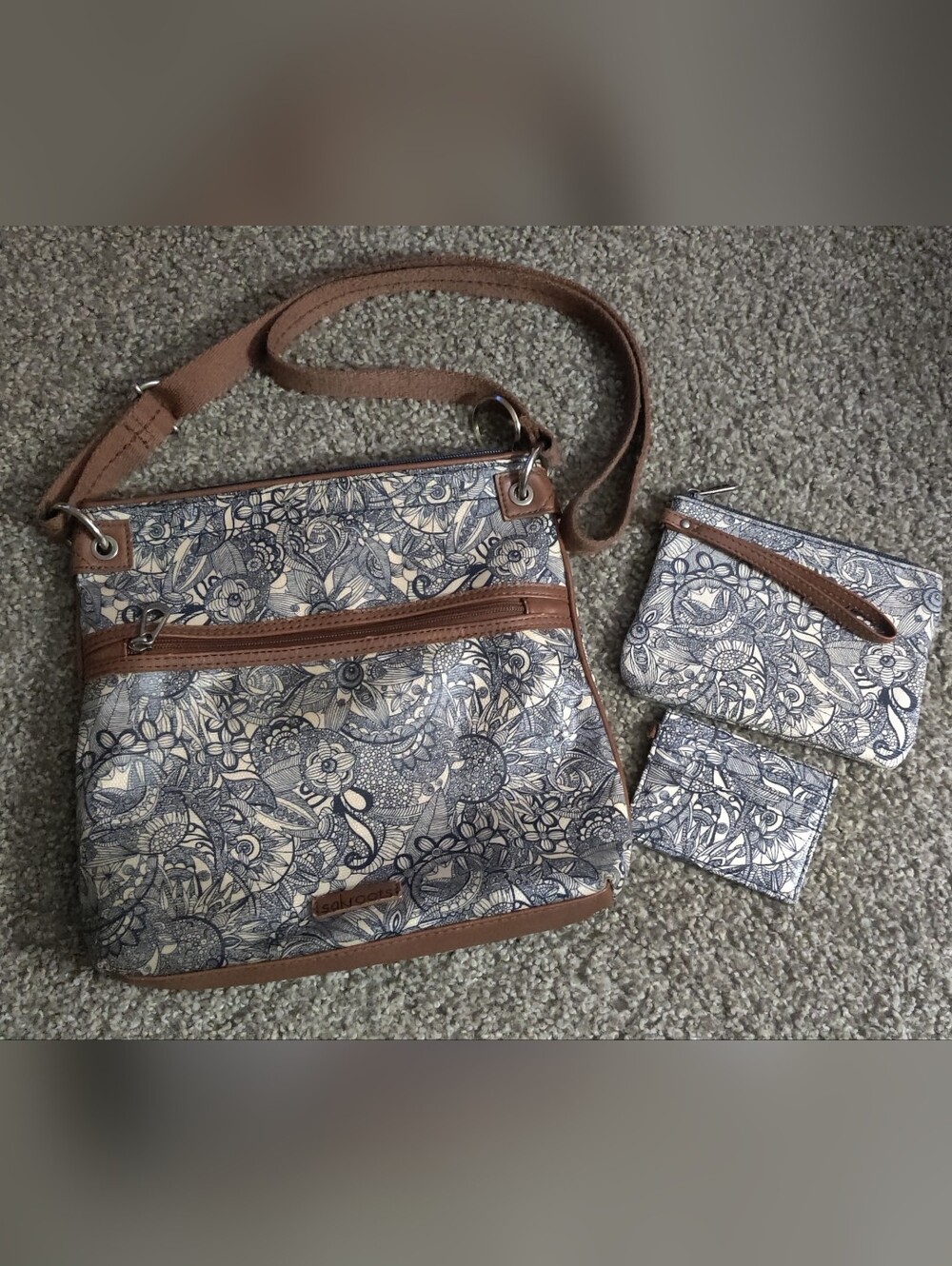 Sakroots Artist Circle crossbody bag Set Of 3 - Picture 3 of 10